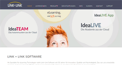 Desktop Screenshot of linkundlink.de